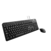 Imagen del Kit Teclado y Mouse Xtech XTK-301S - Alámbrico - Multimedia - Negro