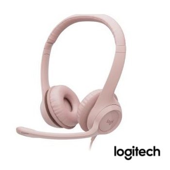 H390 | AUDIFONO CON MICROFONO Y MANOS LIBRES | COLOR ROSA DE LOGITECH