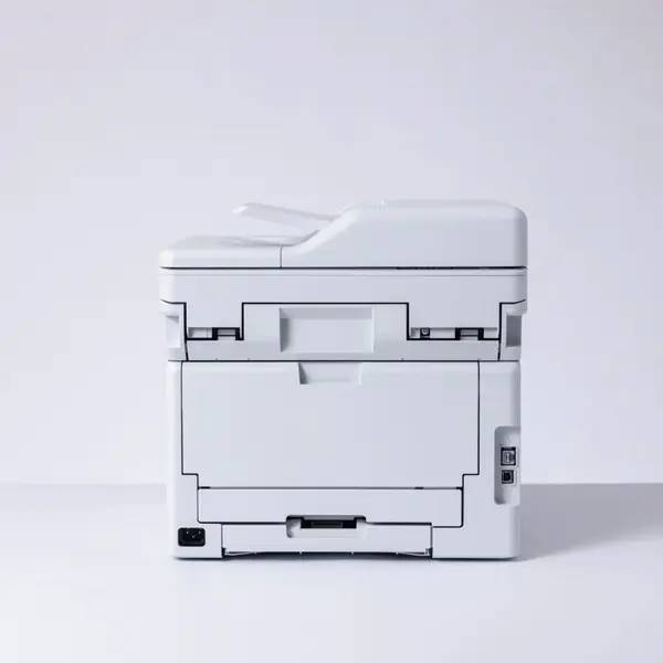 Brother-DCPL3560CDW-posterior Vista posterior de la Multifuncional Brother DCP-L3560CDW