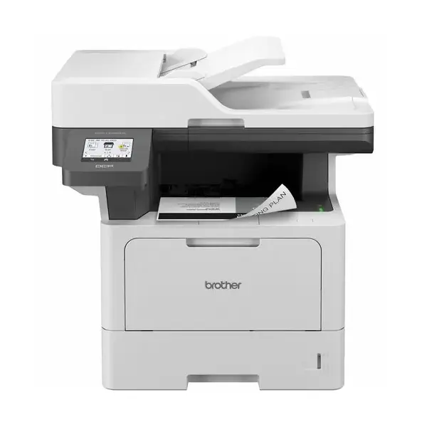 Imagen Frontal de Impresora Multifuncional Láser Monocromática Brother-MFC-L5660DN