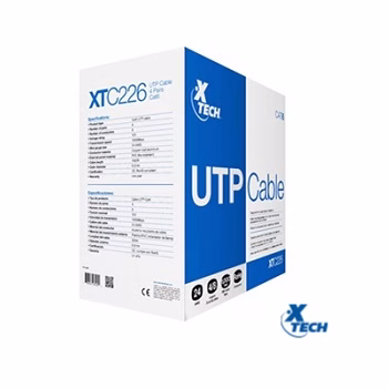 caja cable utp cat6 xtech