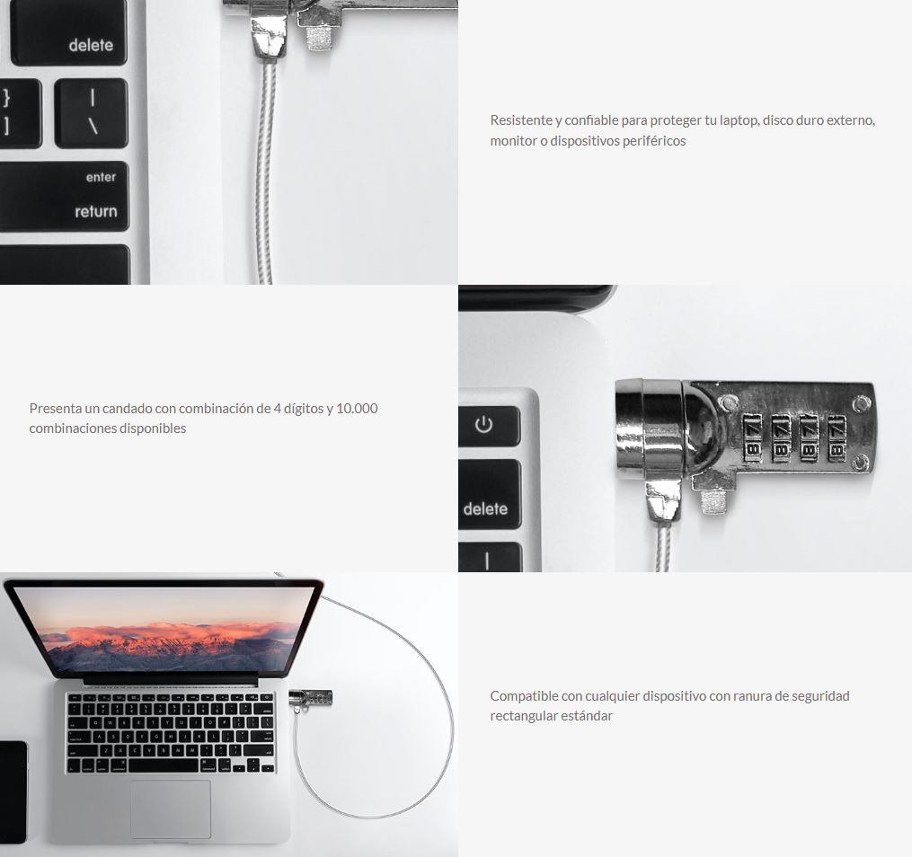 Cable Seguridad Xtech_XTA-110
