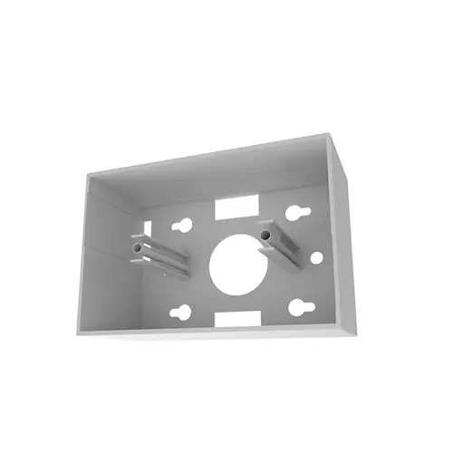 Caja de Montaje Superficial - 4x2 Imagen referencial Caja de Montaje Superficial Nexxt AE180NXT05 – 4"x2" | Solución Profesional para Cableado Estructurado