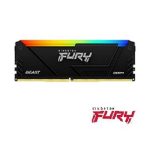 DDR4_SODIMM_1R_X8GB_3600MHz Kingston FURY Beast RGB DDR4-3600 con iluminación RGB personalizable