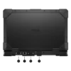Vista Parte posterior Dell Rugged Pro 14: 6. Ranura vacía 7. Puerto de red RJ45  8. Puerto serie RS-232  9. HDMI