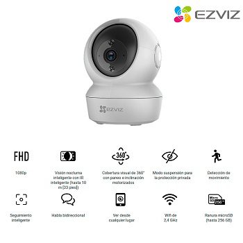 EZVIZ CS-H6C | CAMARA WI-FI 2MP DOMO AUTO TRACKING