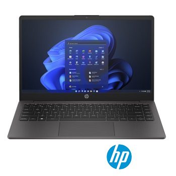 Imagen de Notebook HP 240 G10 INTEL CORE I5, Vista frontal, pantalla FHD 14", Gama colo r Negro