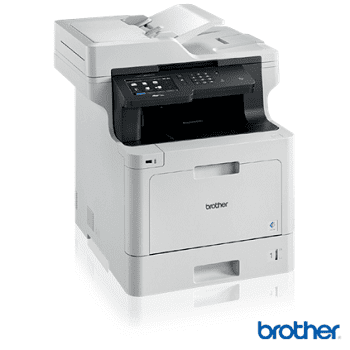 Imagen de Multifuncional MFC-L8900CDW Empresarial láser a color full dúplex con NFC, conectividad en red inalámbrica y red Gigabit integrada.
