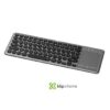 KEYGLIDER- K62597CL TECLADO CON PANEL TACTIL KEYGLIDER - CONEXION DUAL BLUETOOTH Y 2.4 GHz MARCA KLIPXTREME -NP: KCK-550S