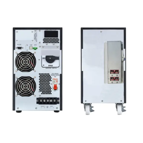 KIT-UPS-APC-SRV10KIL-Posterior Imagen referencial de KIT de UPS en linea APC SRV10KIL, vista trasera