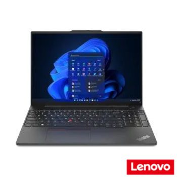 Imagen de laptop Lenovo ThinkPad E16 (16", Intel) un aspecto moderno y profesional.