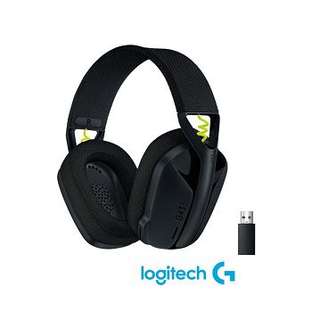 G435 AUDÍFONOS INALÁMBRICOS CON MICRÓFONO LIGHTSPEED PARA JUEGOS - NEGRO Y AMARILLO FLUORESCENTE