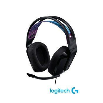LOGITECH G335 GAMING HEADSET BLACK - STREAMERS & GAMERS