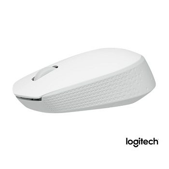 Logitech M170 Off White (1000ppp, Receptor USB, Pila)