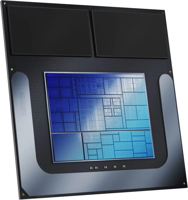 Imagen referencial de un procesador Lunar Lake.