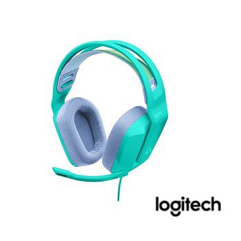 LOGITECH G335 GAMING HEADSET MINT - STREAMERS & GAMERS