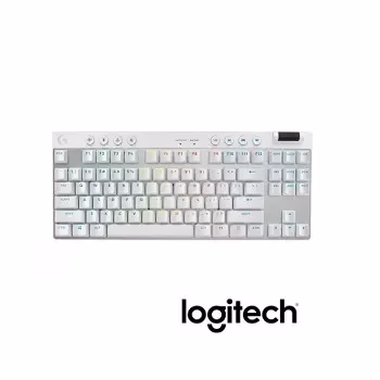 Teclado Mecánico Inalámbrico Logitech Pro X TKL LIGHTSPEED White - AMR 403