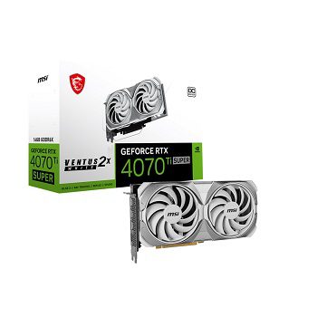 MSI GeForce RTX™ 4070 Ti SUPER 16G VENTUS 2X WHITE OC