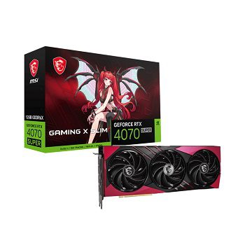 MSI GEFORCE RTX™ 4070 SUPER 12G GAMING X SLIM MLG