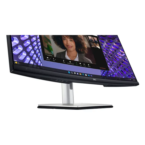 Vista de Monitor Dell Pro 34 Plus P3424WEB Puertos inferiores