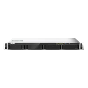 Imagen frontal del NAS QNAP TS-435XeU-4G-US de 4 bahías
