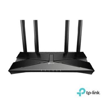 Imagen del TP-Link Archer AX23 mostrando su diseño elegante y antenas de alto rendimiento.