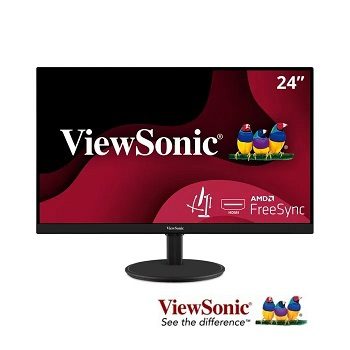 MONITOR ERGONOMICO LED VIEWSONIC VA2447-MHJ DE 24" PULGADAS - Full HD (1920 x 1080) - 100Hz | NP: VA2447-MHJ