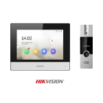 Imagen del Kit de Videoportero Hikvision DS-KIS302-P – Intercomunicador Híbrido, Wi-Fi