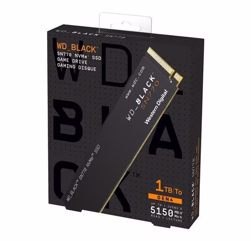 WD SSD Black SN770 1tb NVMe PCIe Gen4