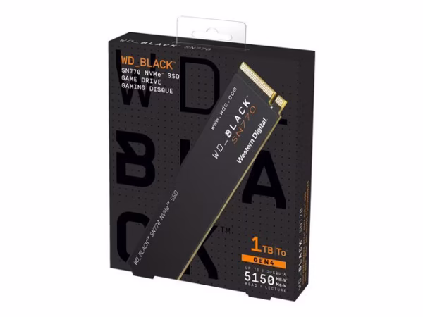 WD SSD Black SN770 1tb NVMe PCIe Gen4 WD SSD Black SN770 1tb NVMe PCIe Gen4