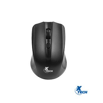 XTM-310BK| Mouse Inalámbrico 4 Botones Galos Negro | XTECH