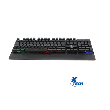 Teclado Gamer Xtech Arminger, Iluminacion Fondo Multicolor