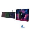 Xtech Kit videojuegos teclado multimedia , mouse y alfombrilla, kit Gamer XTK-535S